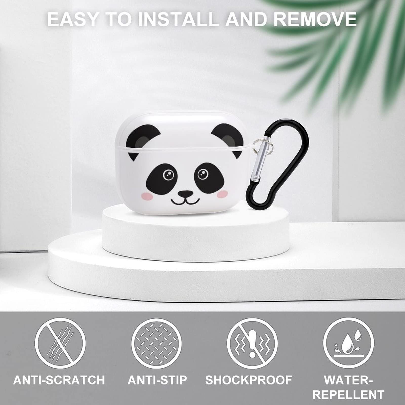 大人気‼️可愛いパンダ❤️AirPodsケースカバー キーチェーン付きシリコン製 Amazon.co.jp: AirPodsケースカバー キーチェーン付き エアーポッズ